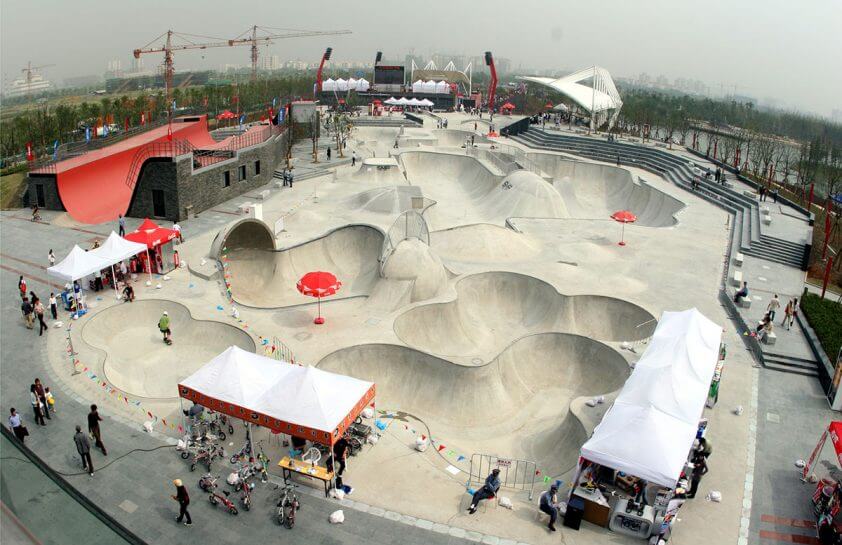 smp skate park shanghai china